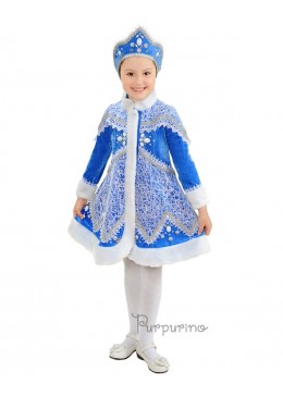 Purpurino костюм Снегурочка Вьюга для девочки 199
